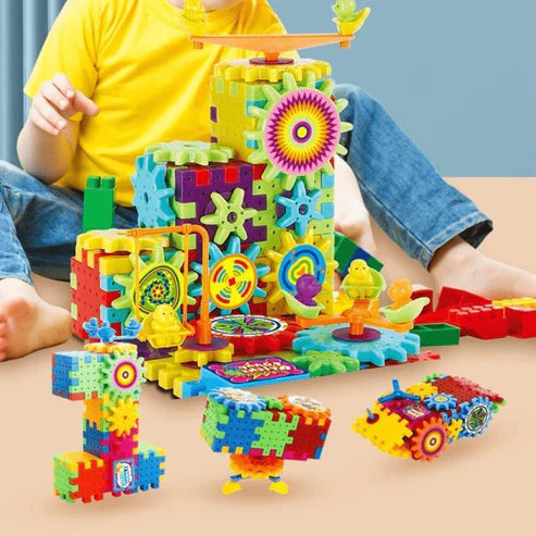 Electric Gear Building Blocks - 83 Pcs