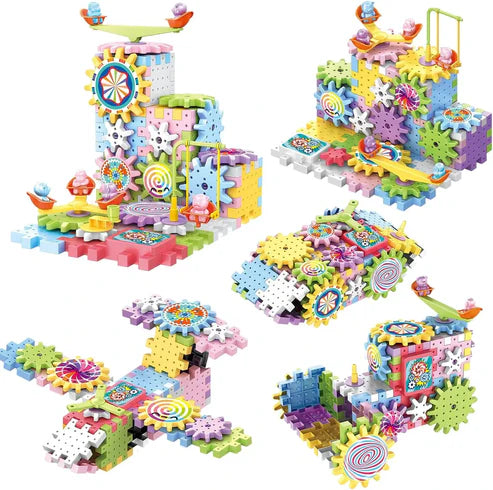 Electric Gear Building Blocks - 83 Pcs