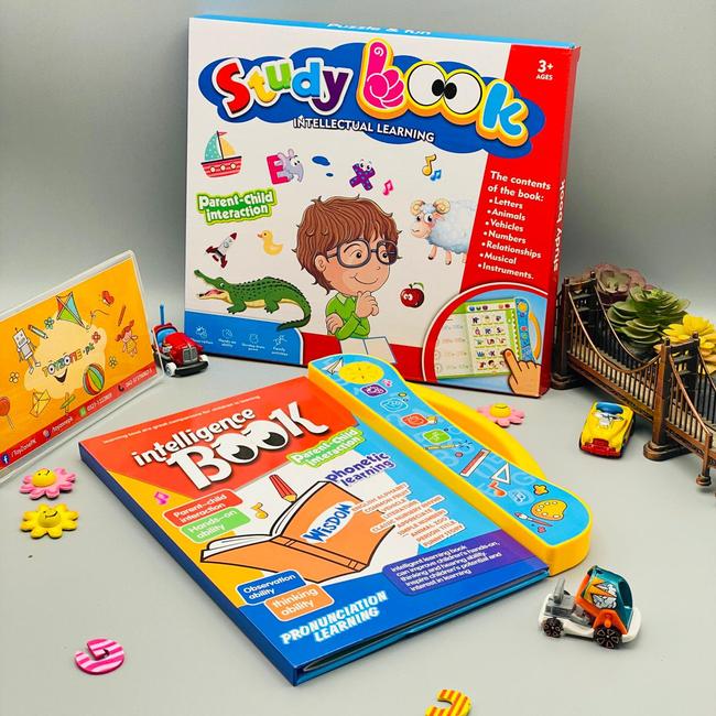 Interactive Electronic Phonetic Learning Book for Toddlers