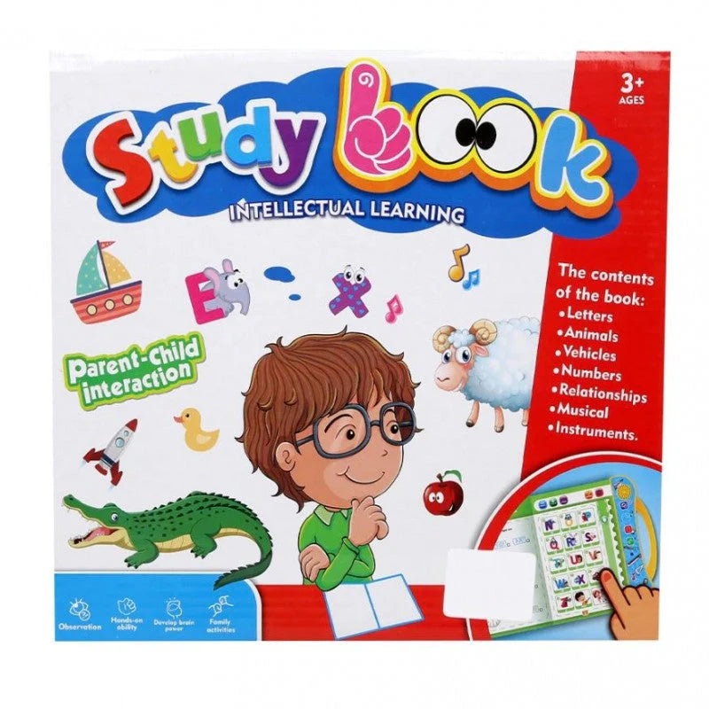 Interactive Electronic Phonetic Learning Book for Toddlers