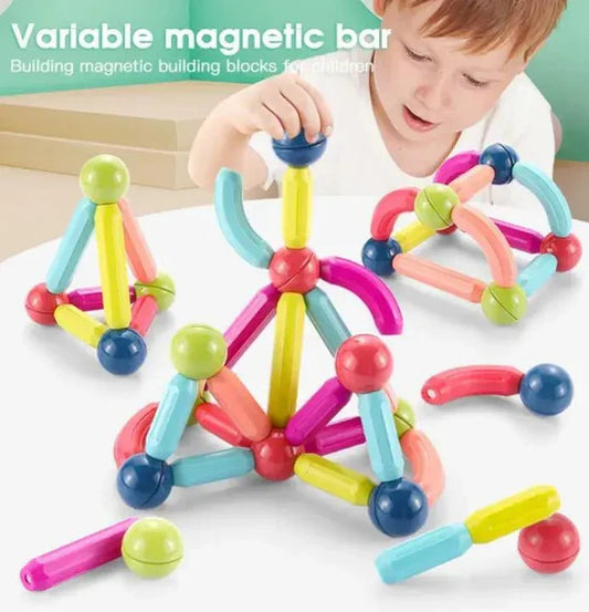 Colorful Magnetic Building Blocks