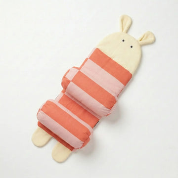 Stripes-Themed Baby Head Shaping Pillow – Ergonomic Support