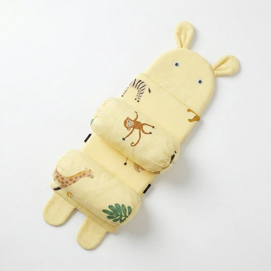 Safari-Themed Baby Head Shaping Pillow – Ergonomic Support
