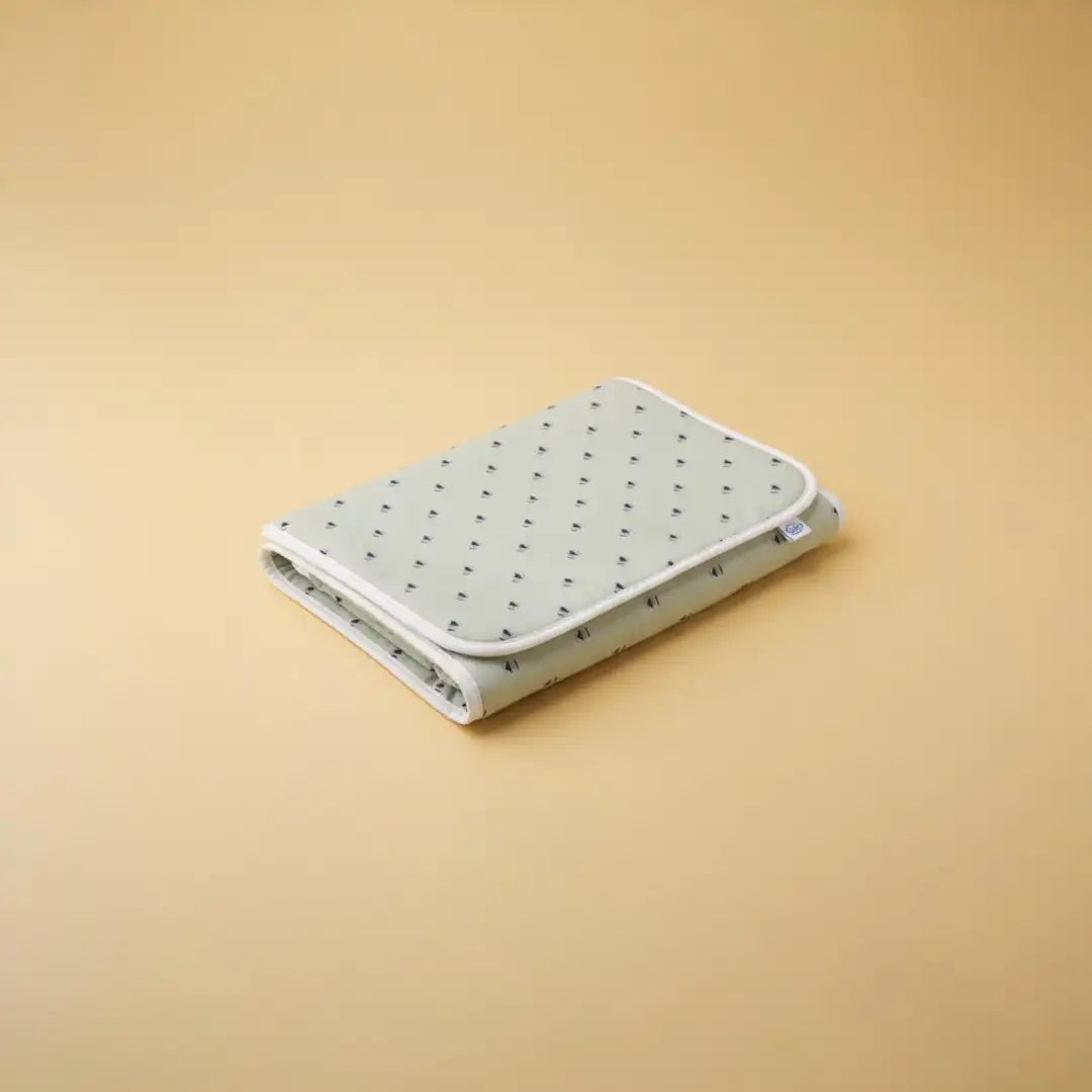Organic Cotton Baby Changing Mat - Soft & Absorbent Diaper Pad