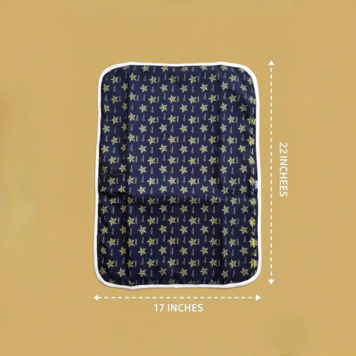 Organic Cotton Baby Changing Mat - Soft & Absorbent Diaper Pad