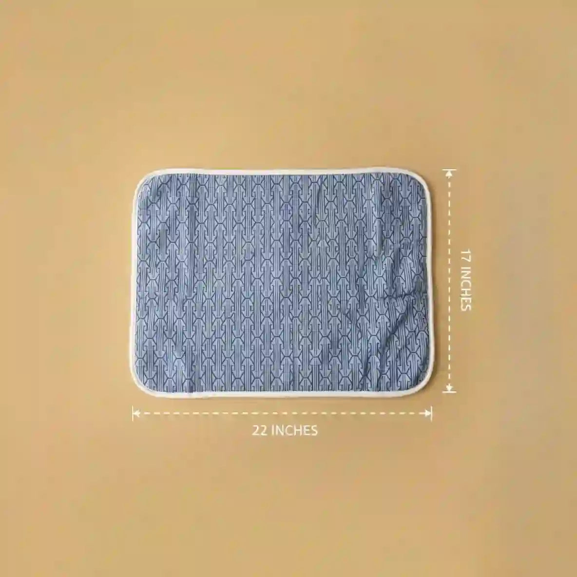 Organic Cotton Baby Changing Mat - Soft & Absorbent Diaper Pad