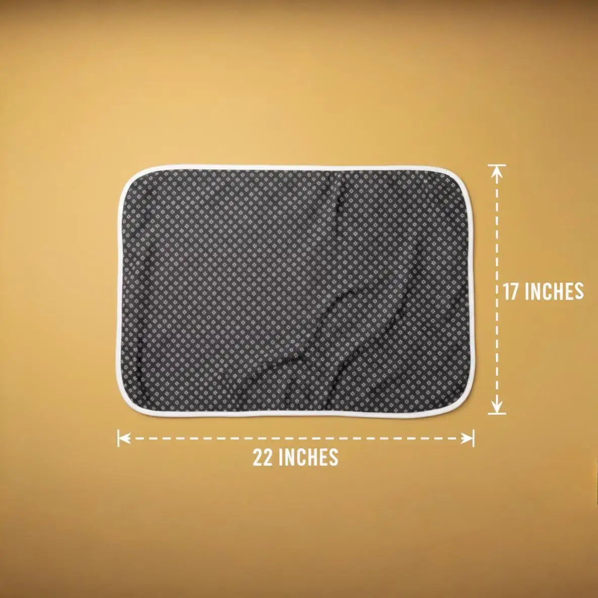 Organic Cotton Baby Changing Mat - Soft & Absorbent Diaper Pad